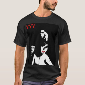 Ouais Ouais Yeahs en T-shirt classique noir et bla