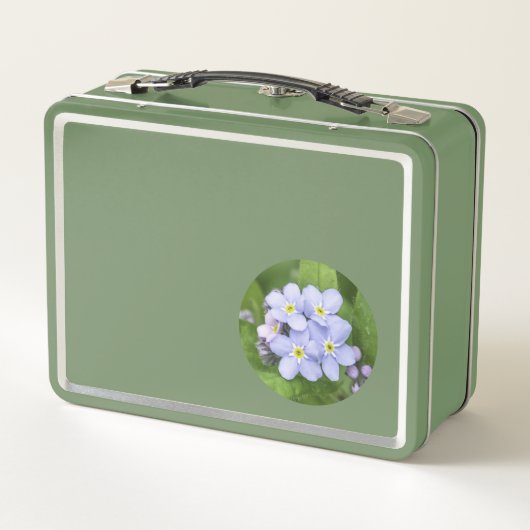 Oublie-moi-non, Lunchbox en métal (Dos)