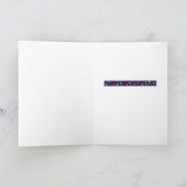 OUBLIE-MOI PAS LA CARTE D'ANNIVERSAIRE (Intérieur)