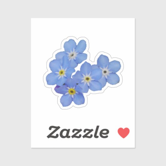 Oublie-moi pas Sticker (Feuille)