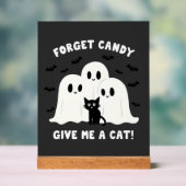Oubliez Le Bonbon Donne-Moi Un Chat Halloween Éffr (Neutre)