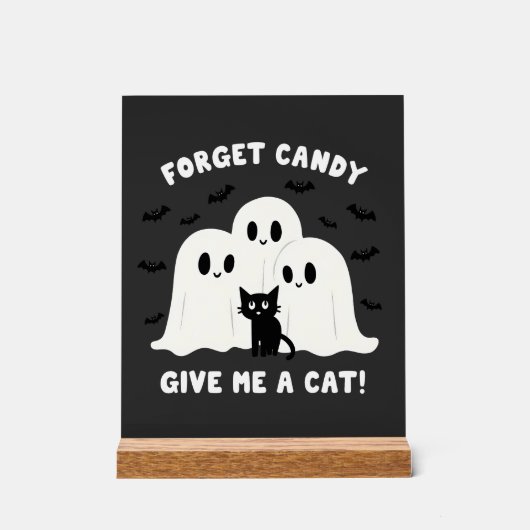 Oubliez Le Bonbon Donne-Moi Un Chat Halloween Éffr (Recto)