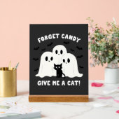 Oubliez Le Bonbon Donne-Moi Un Chat Halloween Éffr (Mariage)