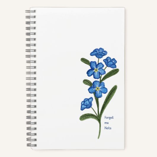 Oubliez-moi le Carnet à fleurs (Recto)
