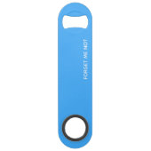 Oubliez-moi le nom de la couleur bleue (Devant)