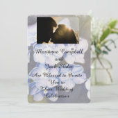 OUBLIEZ-MOI LES NOTES FAIRE-PART DE MARIAGE PERSON (Debout devant)