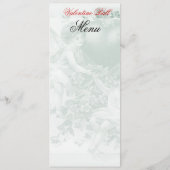 Oubliez-moi menu de Valentine de noeud (Dos)