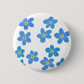 Oubliez-moi-non-Fleurs Badge (Devant)