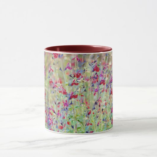 Oubliez-moi pas Fleurs Floral Art Mug Cup (Centre)