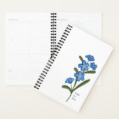 Oubliez-moi pas Flower Planner (Devant avec enveloppe)