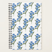 Oubliez-moi pas Flower Planner - Motif blanc (Devant)