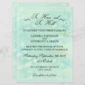 Oubliez-moi pas le Faire-part de mariage floral (Devant / Derrière)