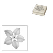 Oubliez-moi pas le tampon en caoutchouc de fleurs (Tamponné)