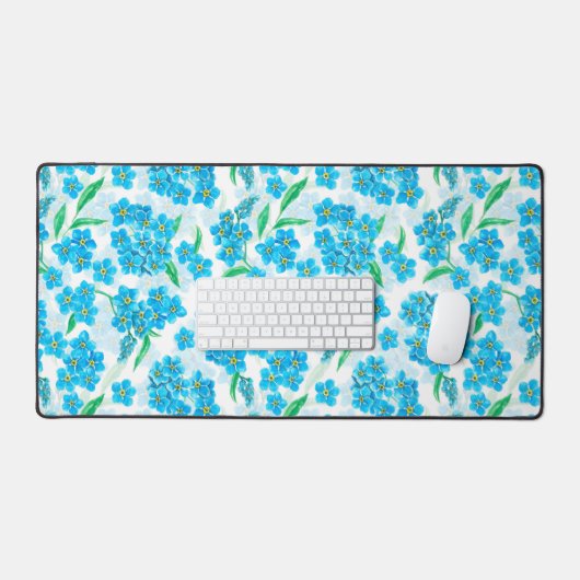 Oubliez-moi pas les fleurs d'aquarelle (Clavier et souris)