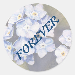 OUBLIEZ-MOI PAS LES FLEURS MARIAGES STICKERS