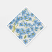 Oubliez-moi pas les serviettes en papier floral aq (Coin)