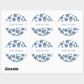 Oubliez-Moi Pas Les Stickers, Étiquettes ronds Cer (Feuille)