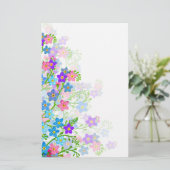 Oubliez-moi pas papeterie de fleurs de jardin (Debout devant)