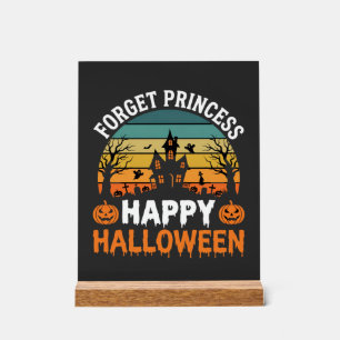 Oubliez Princesse Joyeux Halloween Maison Hantée D