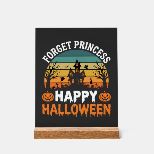 Oubliez Princesse Joyeux Halloween Maison Hantée D (Recto)
