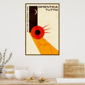 Oubliez tout poster de cinéma italien (Cuisine)