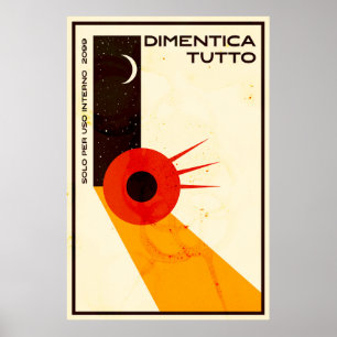 Oubliez tout poster de cinéma italien