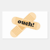 Ouch ! Autocollant (Devant)