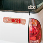 Ouch Bandaid Bumpersticker (Op Truck)