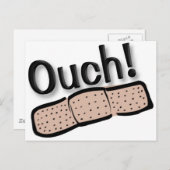 Ouch Briefkaart (Voorkant / Achterkant)