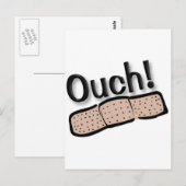 Ouch Briefkaart (Voorkant / Achterkant)