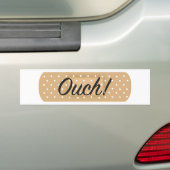 OUCH! BUMPERSTICKER (Op auto)