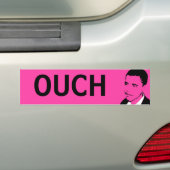 OUCH-bumpersticker Bumpersticker (Op auto)