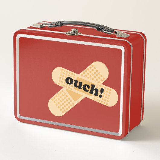 Ouch! Metalen lunchbox (Voorkant)