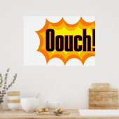 Ouch! Poster (Keuken)
