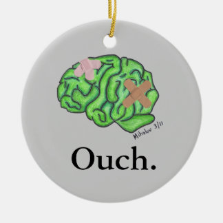 "Ouch"-versiering Keramisch Ornament
