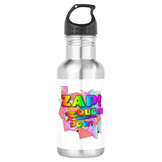 Ouch, Zap Waterfles (Voorkant)