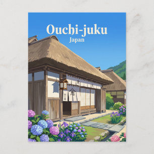 Ouchi-juku Japan Briefkaart