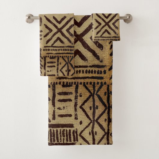 "oud aardedoek": bad handdoek (Insitu)