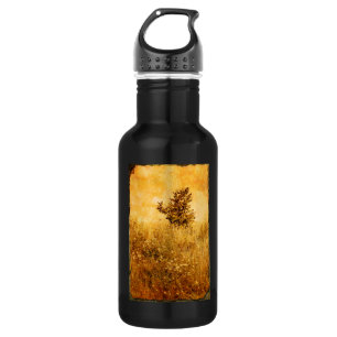 Oud Afbeelding van het landschap Waterfles