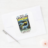 Oud als creatie ~ Syphilis nu te genezen Vierkante Sticker (Envelop)