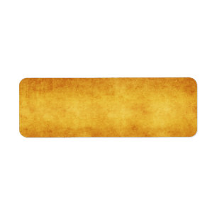 oud amber verbrand Umber Parchment Paper Etiket