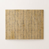 Oud  Antiek muziekblad 11 Legpuzzel (Horizontaal)