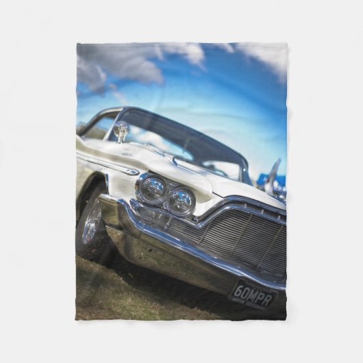  oud Antiek voertuig Fleece Deken (Voorkant)