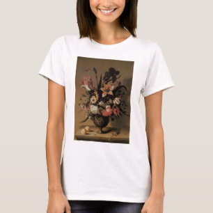 Oud Barok, bloemstilleven bloemen in vaas T-shirt