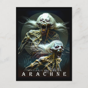 Oud Beest & Wezens: ARACHNE Ansichtkaart Briefkaart