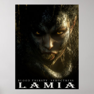 Oud Beest & Wezens: LAMIA Poster