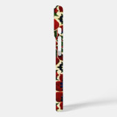 Oud Bloemmotief Case-Mate iPhone Case (Achterkant / Links)