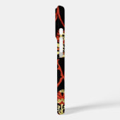 Oud Bloemmotief Case-Mate iPhone Case (Achterkant / Links)