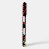 Oud Bloemmotief Case-Mate iPhone Case (Achterkant / Rechts)