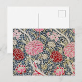 Oud Bloemmotief, William Morris Briefkaart (Voorkant / Achterkant)